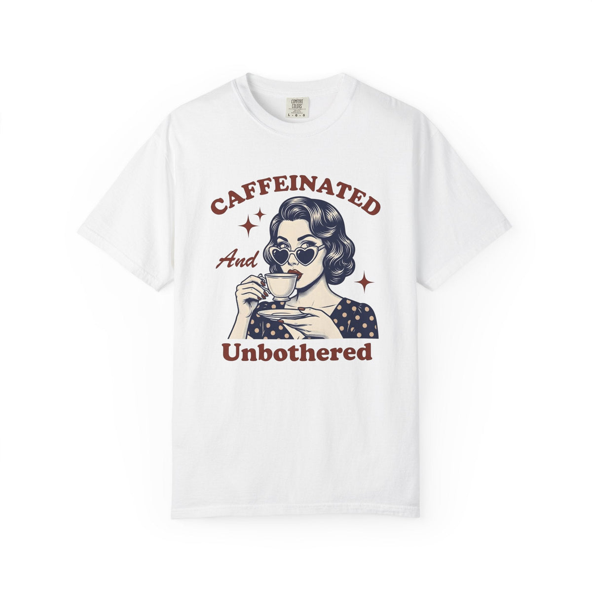 Old Woman Coffee Shirt Funny Gift for Women Classic Tee product image 1