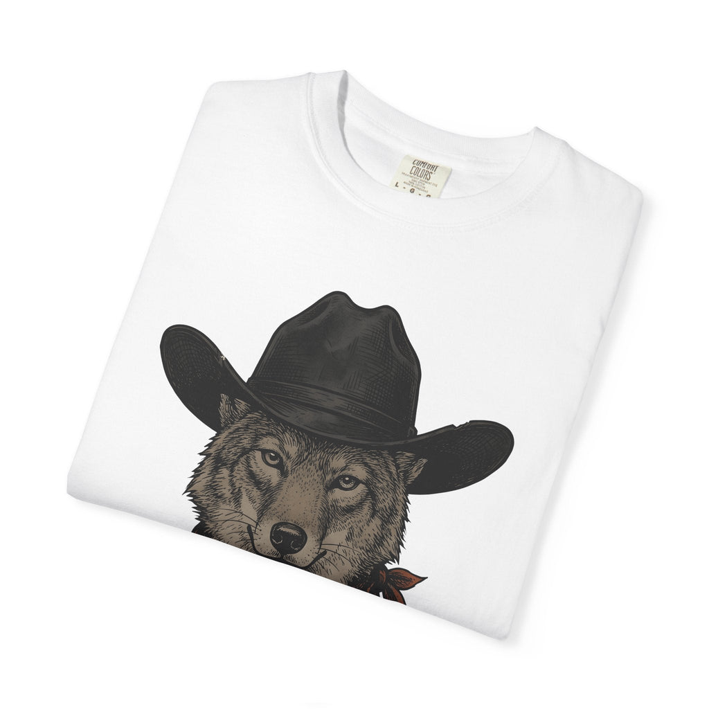 Wolf Cowboy Shirt Cowgirl Western Gift for Women Vintage product image 5