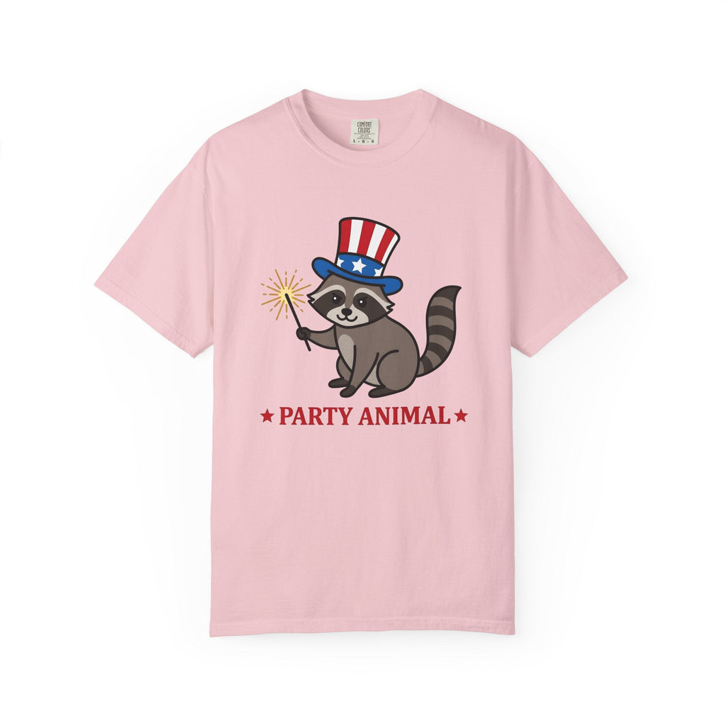 Raccoon Shirt 4th Of July Animal Unisex Gift Cartoon Tee product image 3