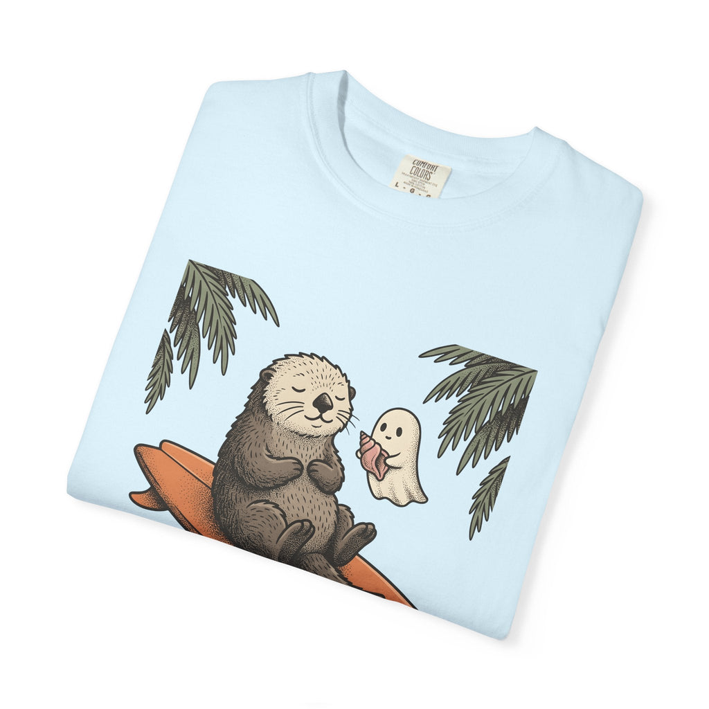 Otter Board Shirt Sports Shore Unisex Gift Adorable Tee product image 8