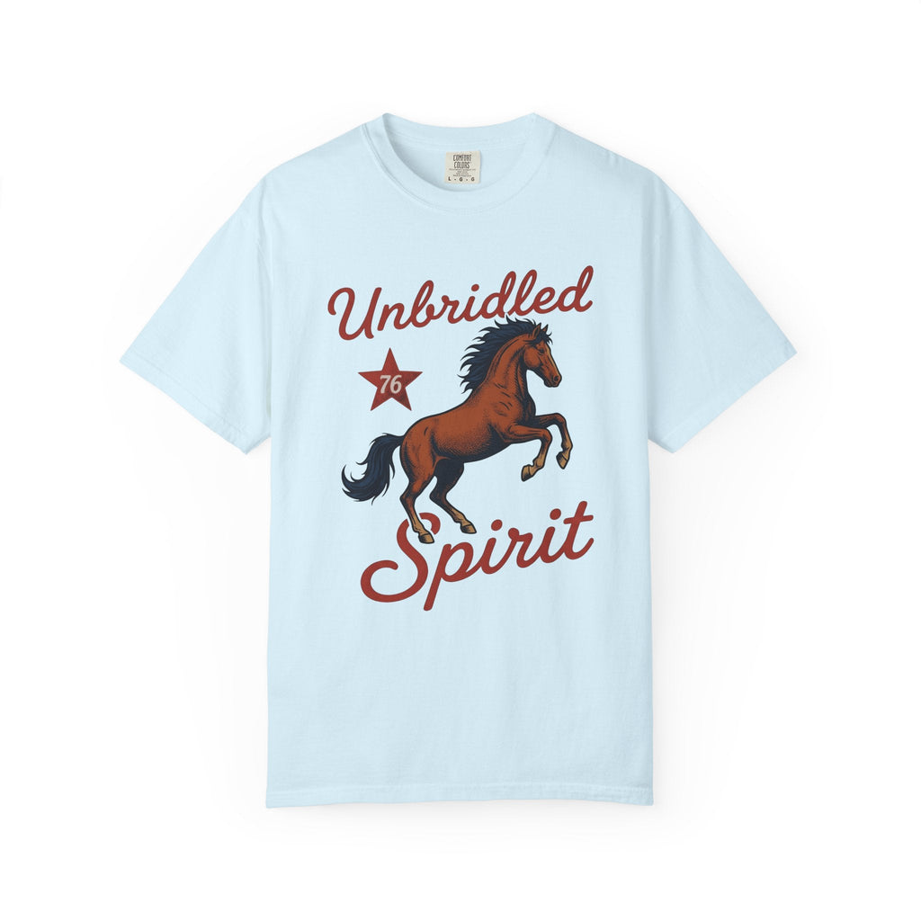 Bucking Horse Shirt America Flag Unisex Gift Retro Tee product image 2