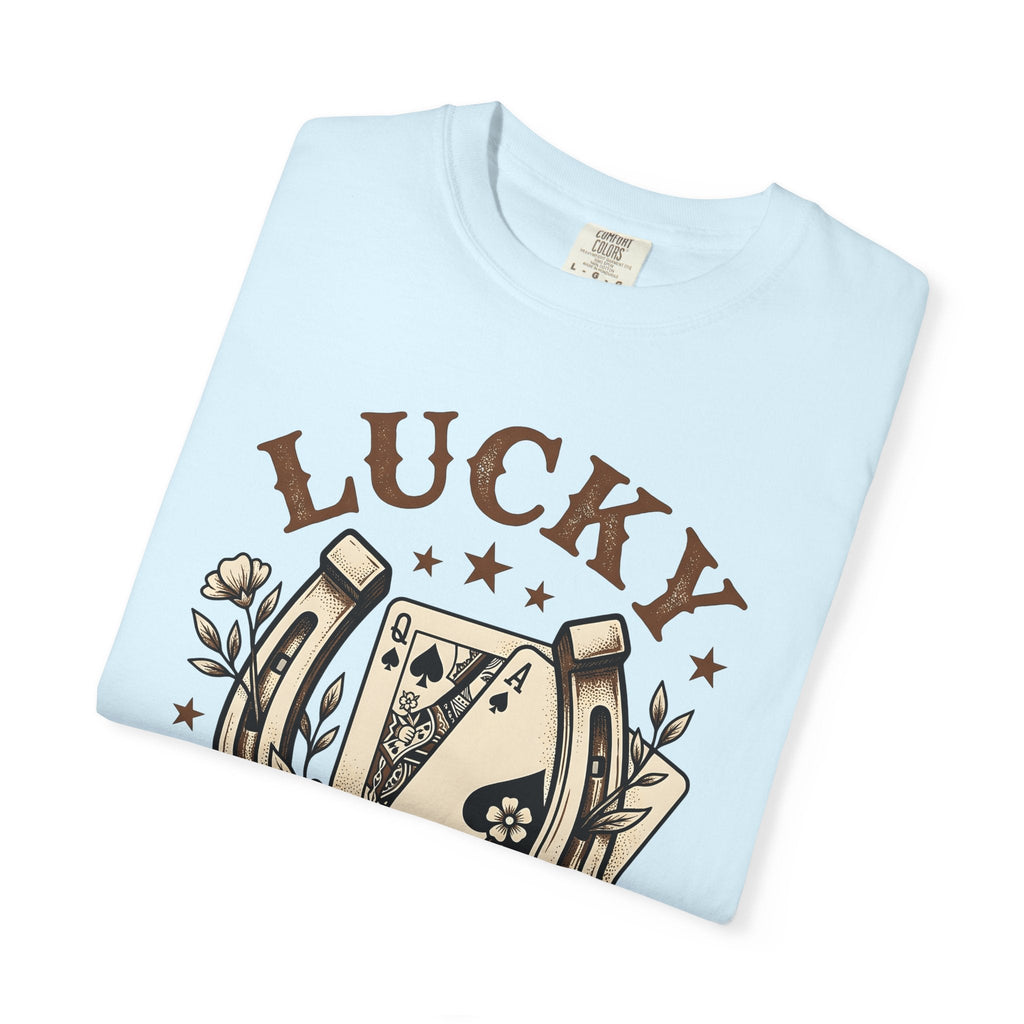 Horseshoe Poker Cards Shirt Cowgirl Betting Gift for Women product image 8