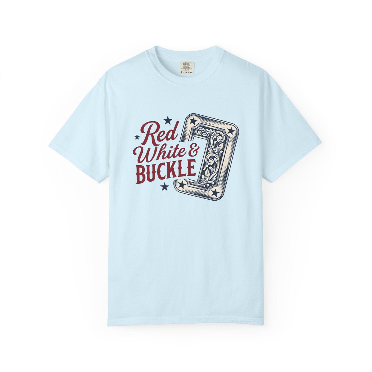 Cowboy Belt Buckle Shirt 4th Of July Rodeo Unisex Gift product image 2