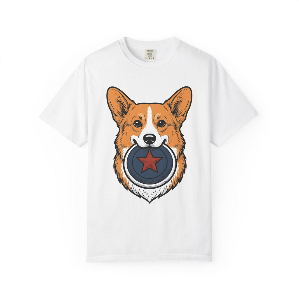 Corgi Puppy Star T-Shirt – Patriotic 4th of July Dog Lover product image 1