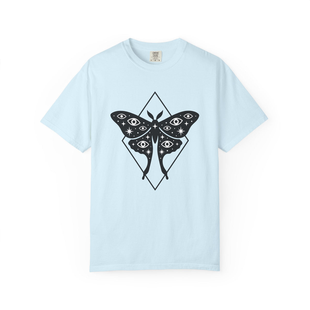 Moth Illustration Shirt Boho Chic Astrology Unisex Gift product image 2