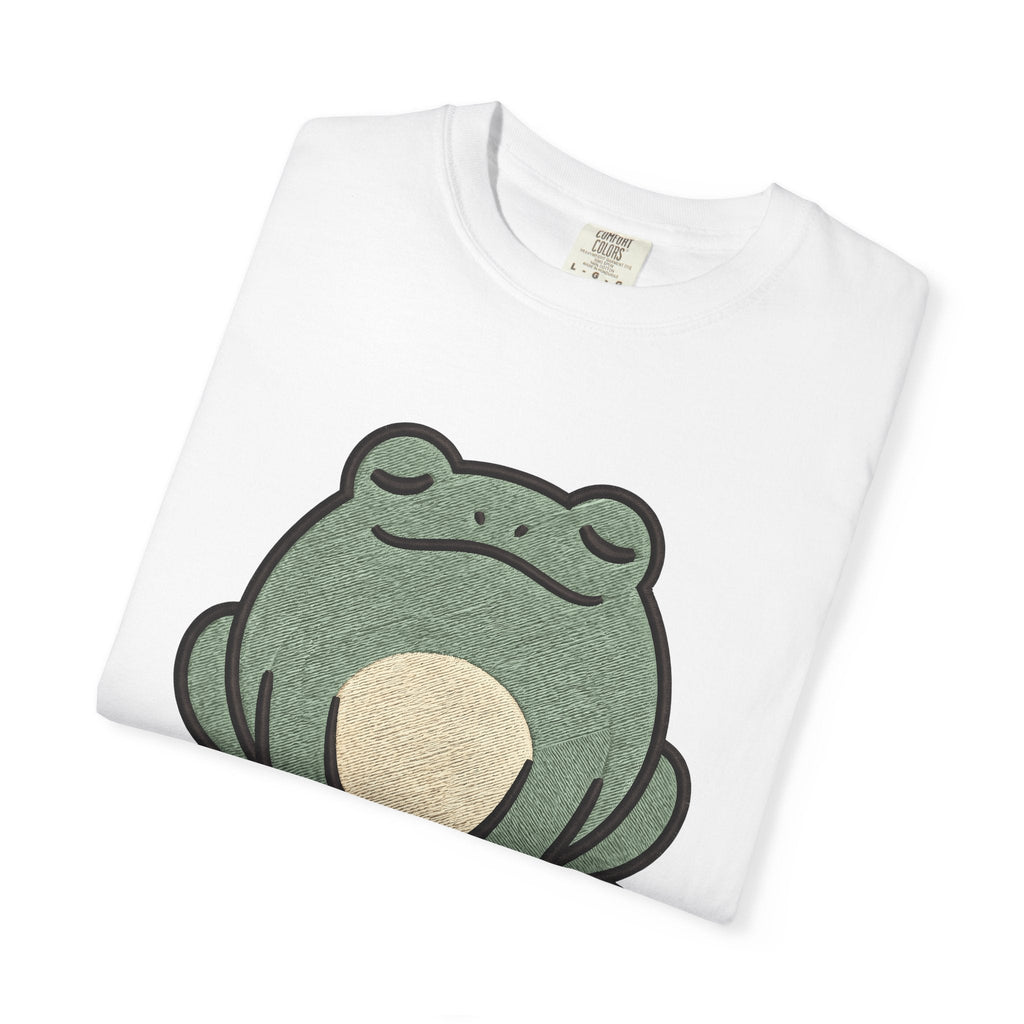 Frog Graphic Shirt Animals Nature Gift Women Embroidery Tee product image 5