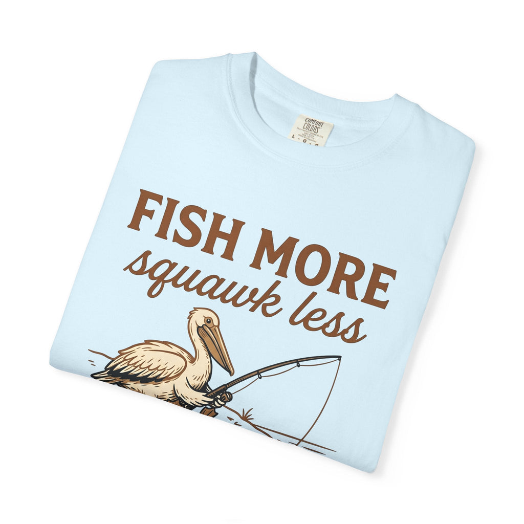 Pelican Fishing Shirt Outdoors Unisex Gift Cartoon Tee product image 8