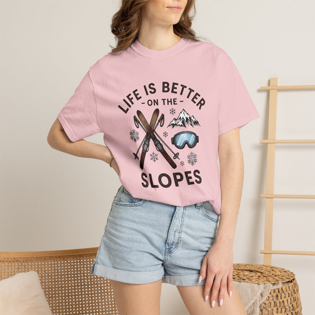 Snow Gear Shirt Skiing Frost Unisex Gift Aged Tee Winter product image 12