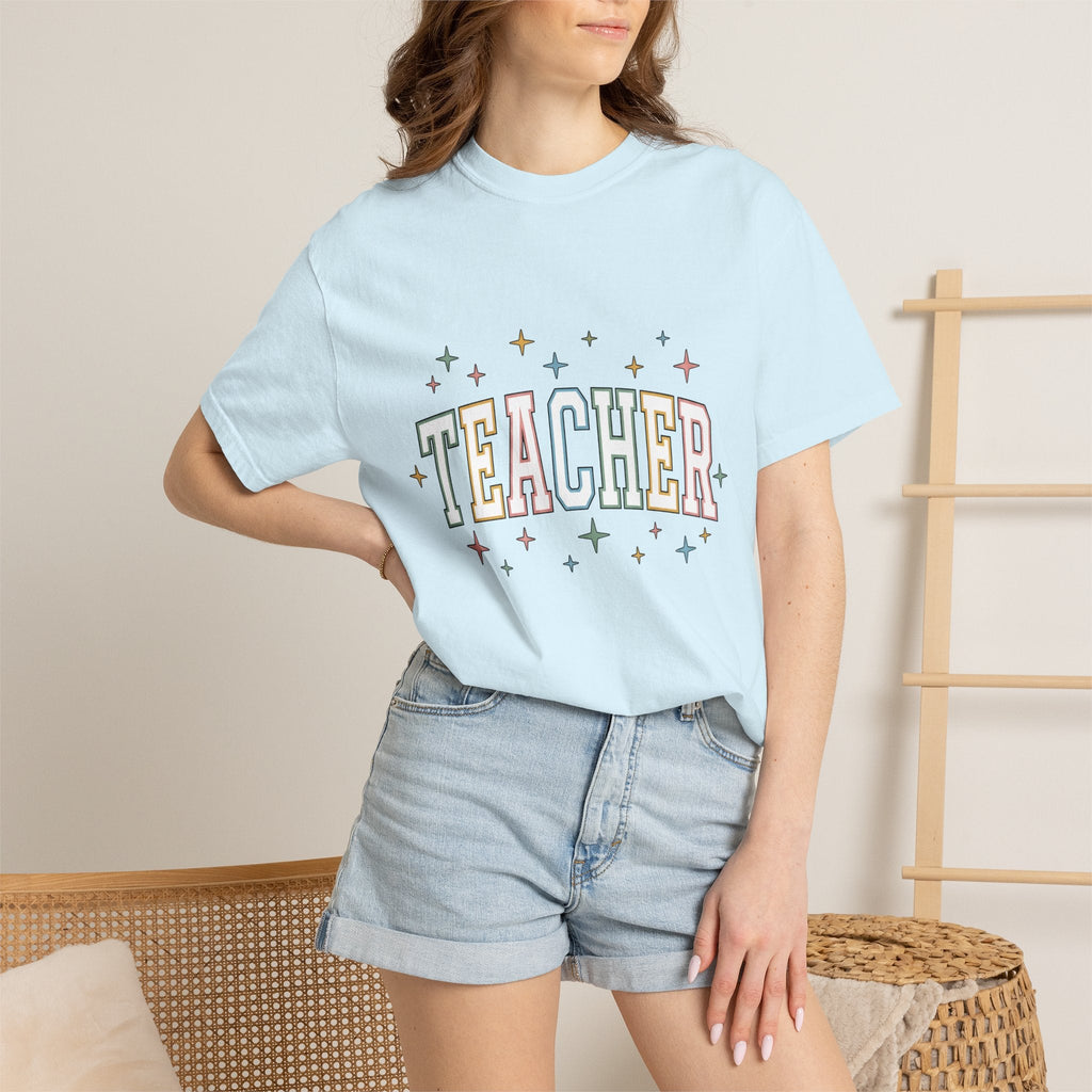Teaching Phrase Shirt Teachers Learning Unisex Gift Vivid product image 9