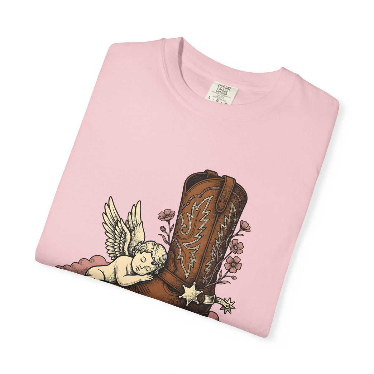 Cowboy Boot Cherub Shirt Valentine Western Unisex Gift product image 11