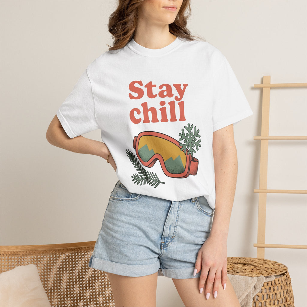 Ski Mask Shirt Sports Cold Unisex Gift Vintage Tee product image 6