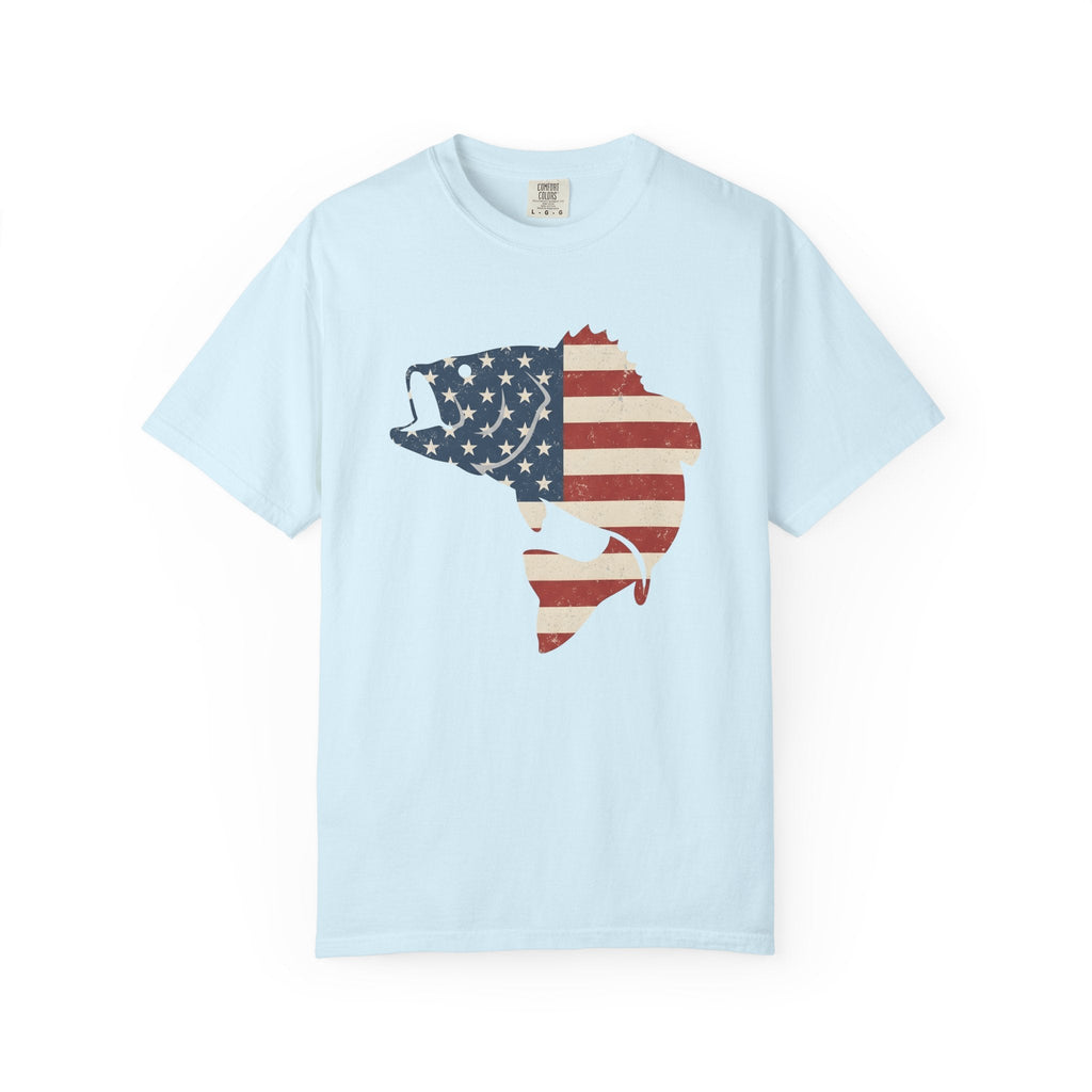 Largemouth Bass Shirt America Angling Unisex Gift Grunge product image 2