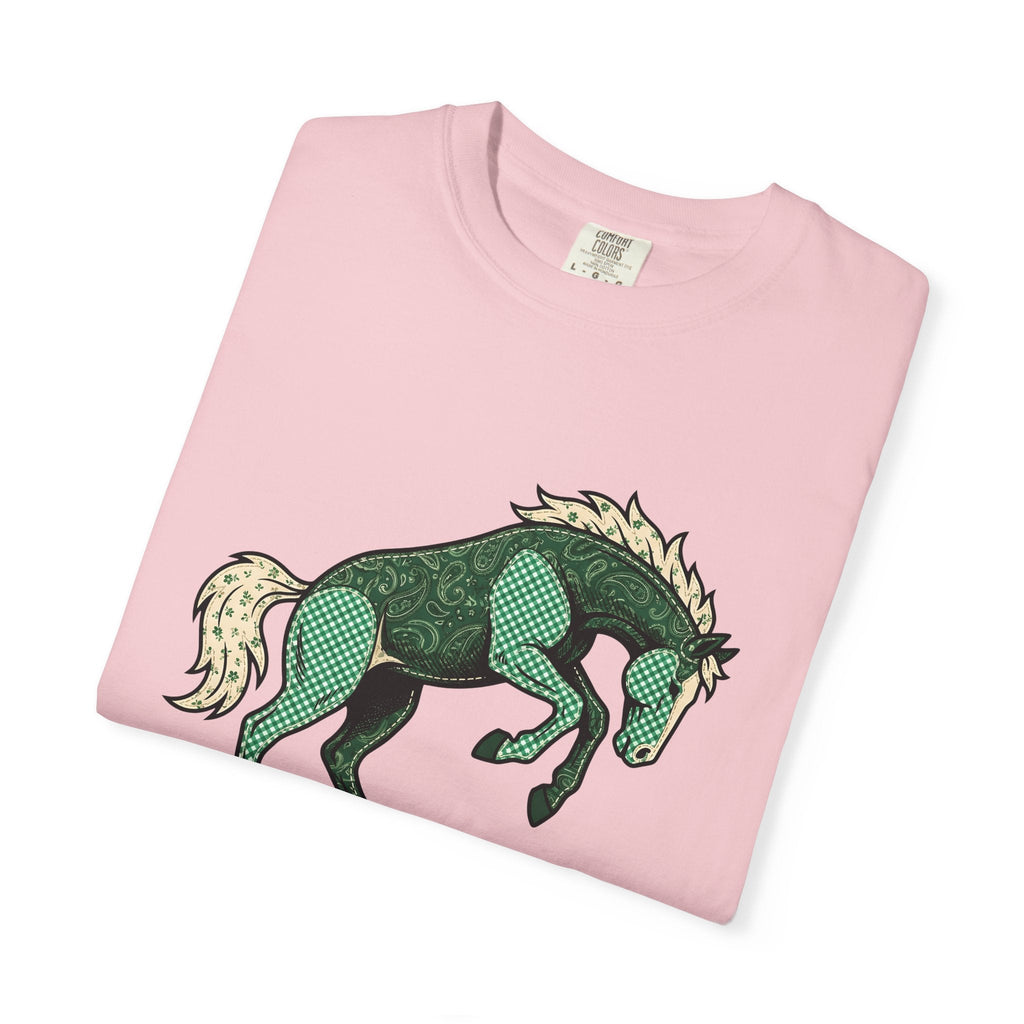 Spotted Horse Shirt St Patrick's Day Unisex Gift Rustic Tee product image 11