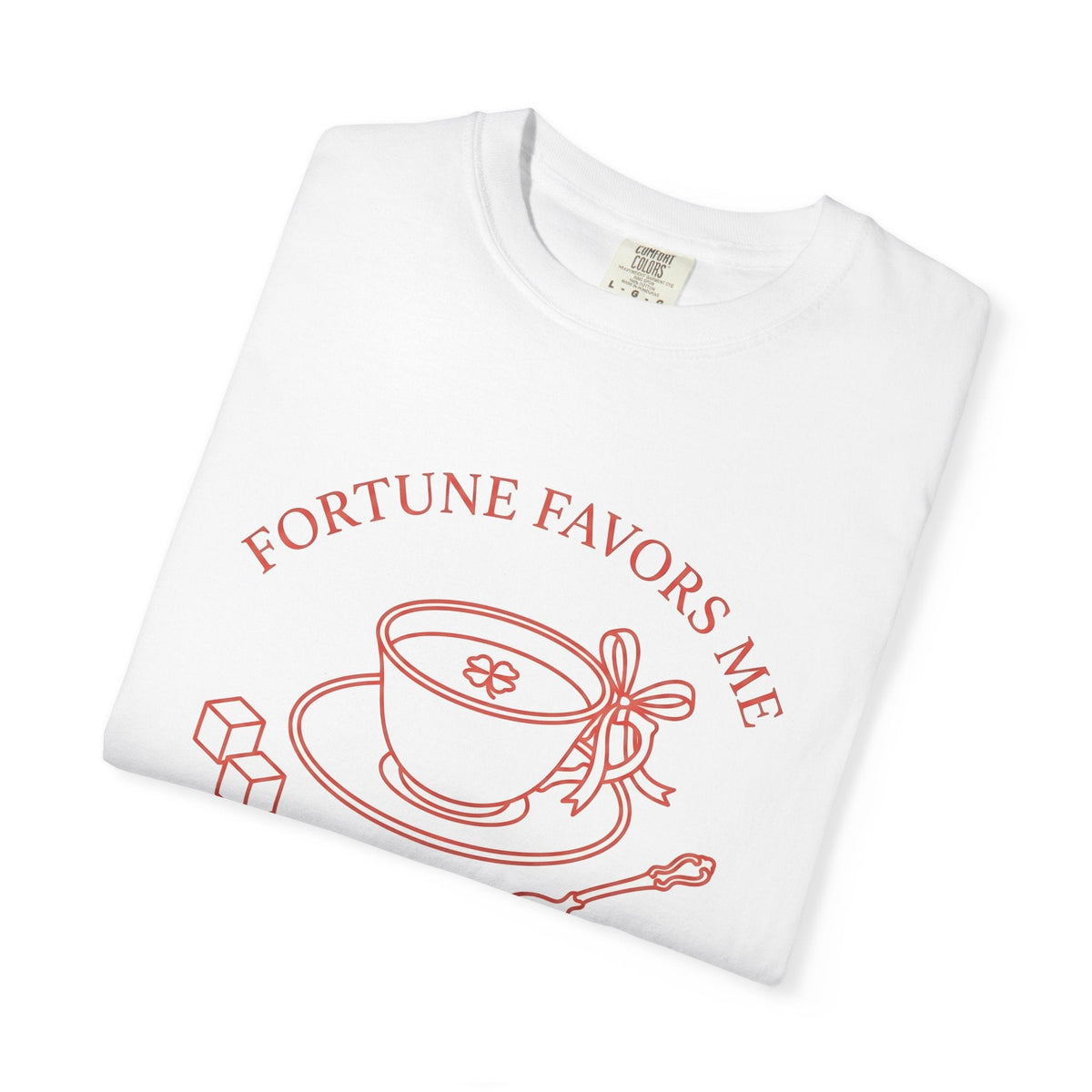 Tea Mug Shirt St Patrick's Day Fortune Unisex Gift Sketch Tee Mug T-Shirt Lucky