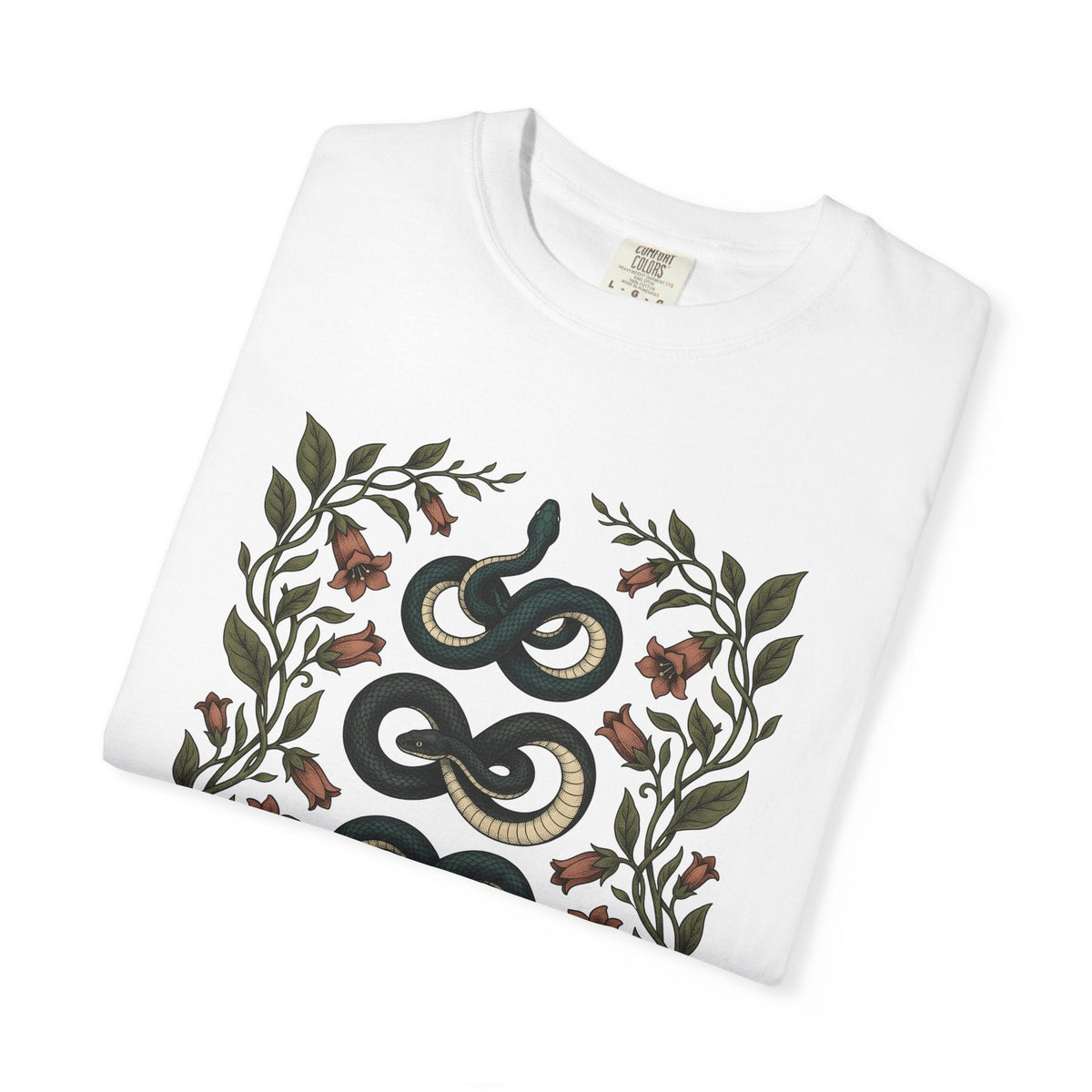 Serpent Flower Shirt Animals & Flowers Outdoors Unisex Gift product image 5