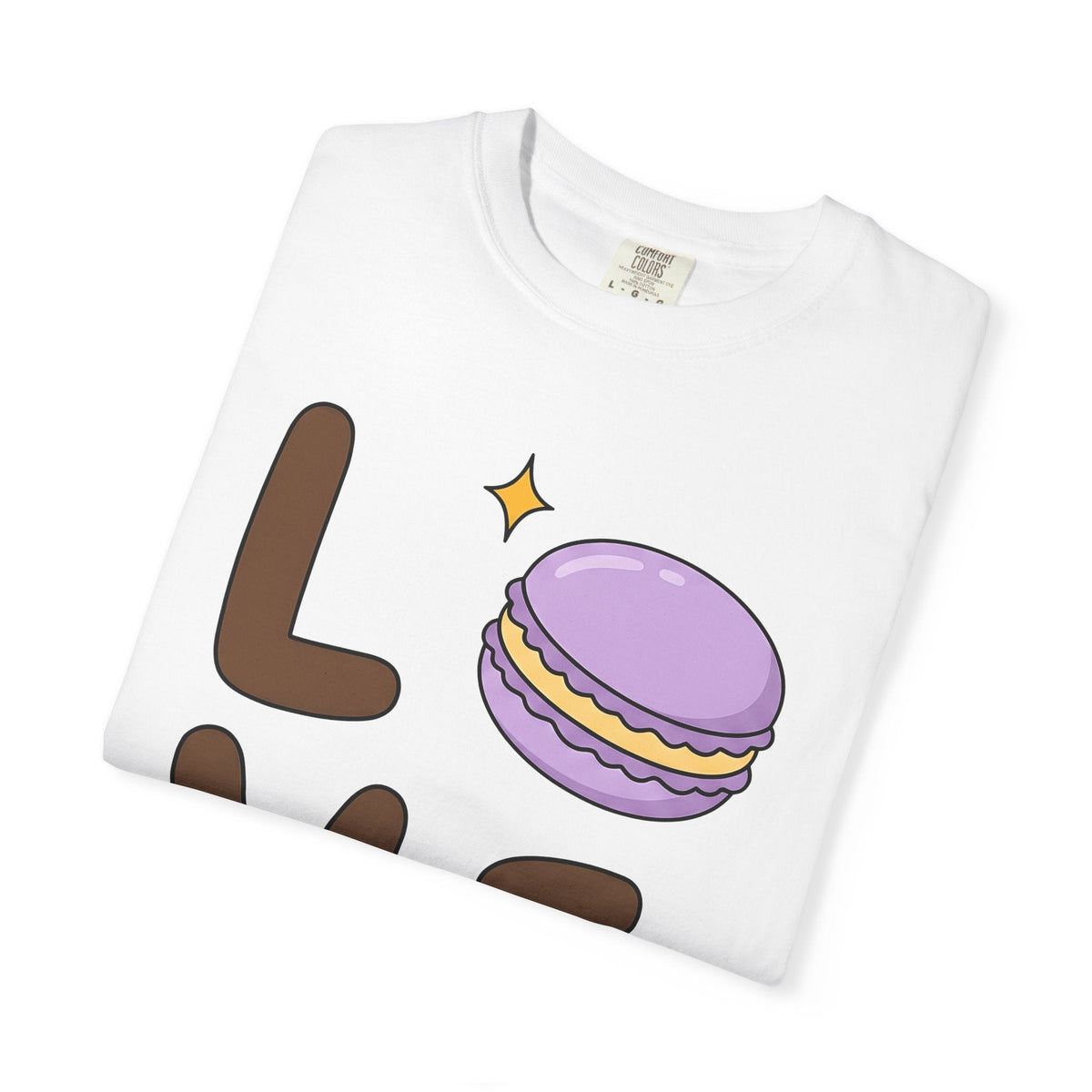Macaron Illustration Shirt Desserts Gastronomy Unisex Gift product image 5