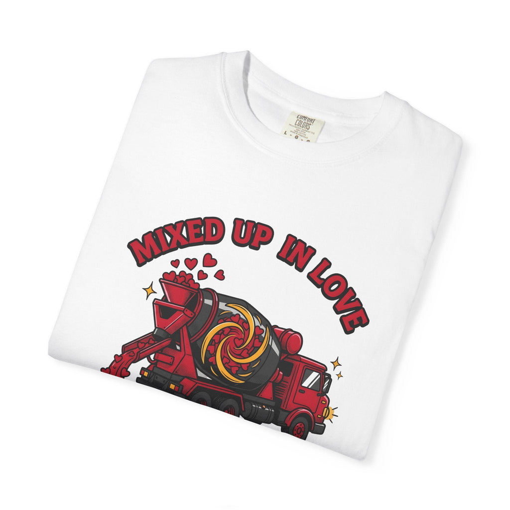 Concrete Truck Hearts Shirt St. Valentine's Day Satire product image 5