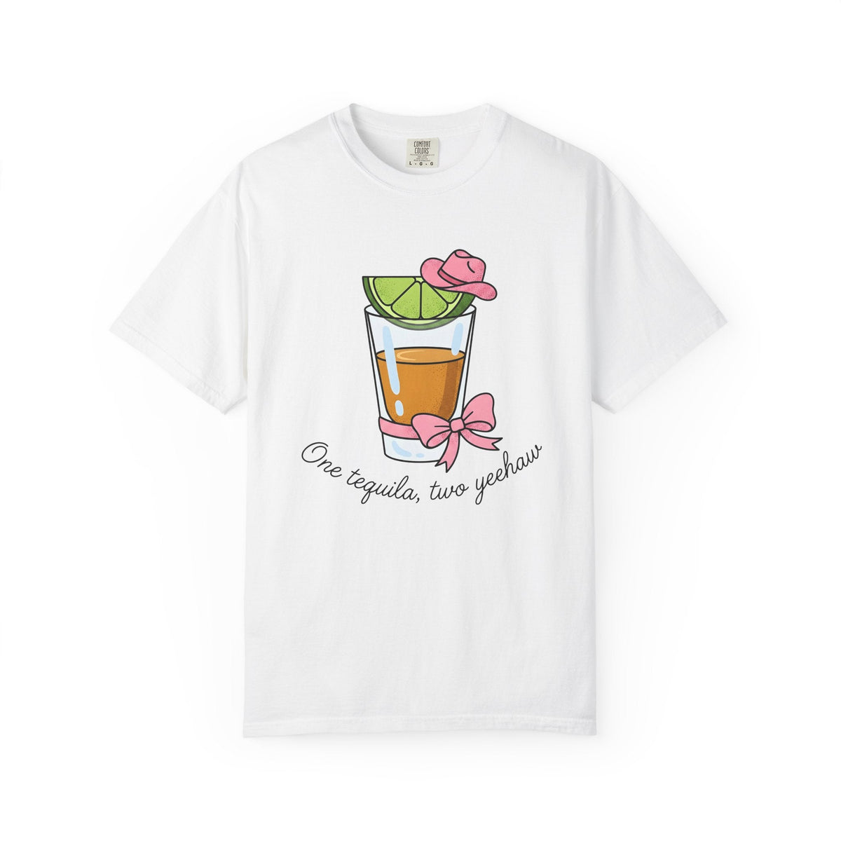 Tequila Shot Shirt Cowgirl Party Gift for Women Cartoon Tee product image 1