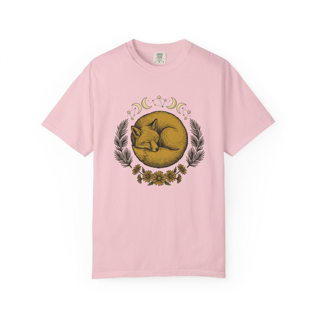 Curled Fox Shirt Boho Chic Outdoors Unisex Gift Tribal Tee product image 3