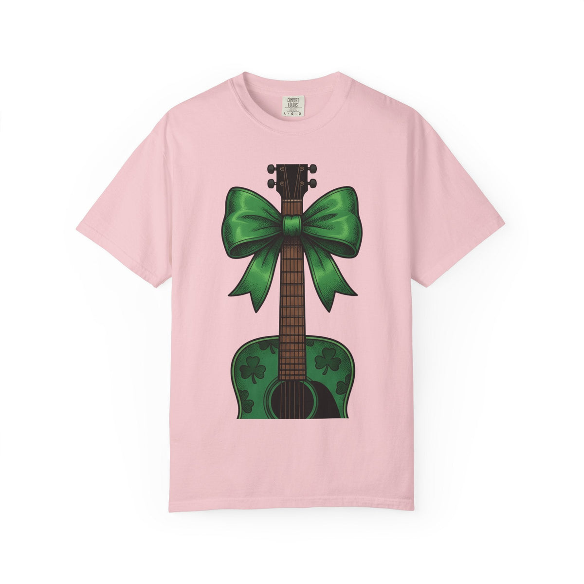 Shamrock Guitar Shirt Cowgirl Sound Gift for Women Rustic product image 3