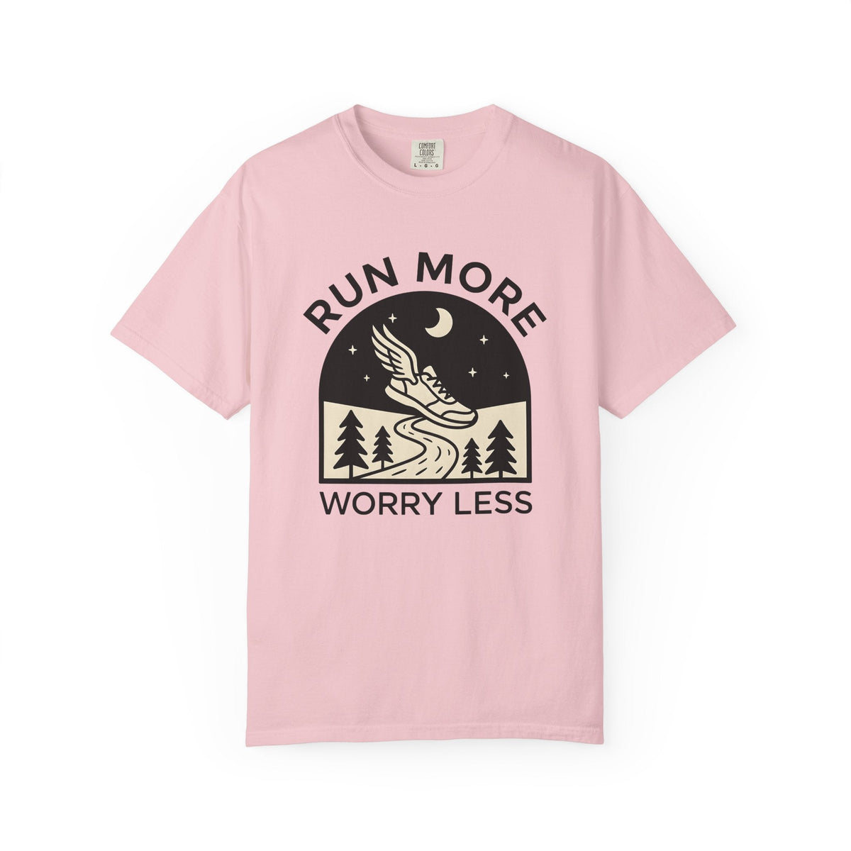 Winged Running Shoe Shirt Sports Outdoors Unisex Gift Minimalist Tee Flying Shoe