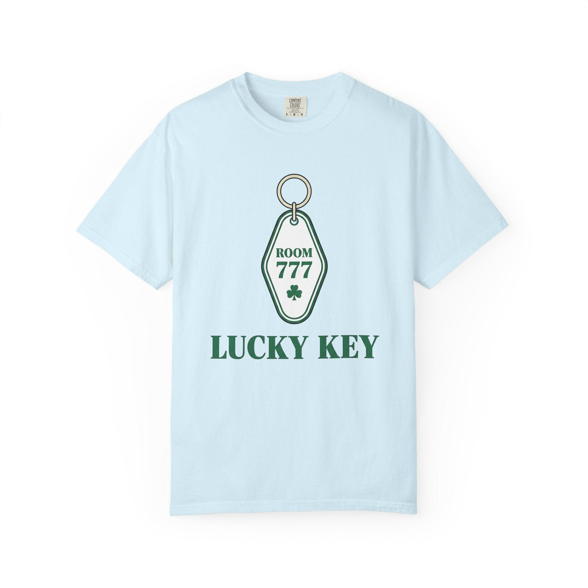 Key Tag Shirt St. Patrick's Day Luck Unisex Gift Retro Tee Keychain T-Shirt