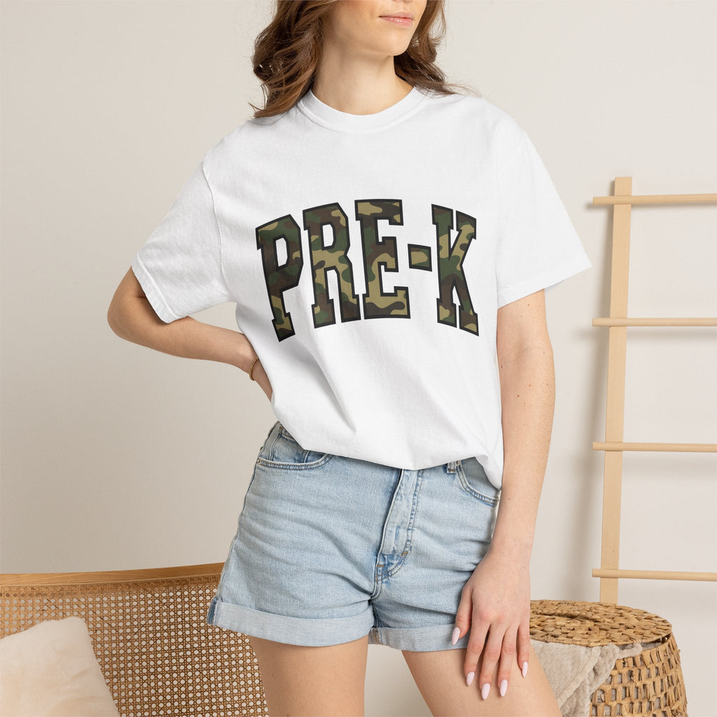 Camo Text Art Shirt Teachers Academics Unisex Gift Thick product image 6