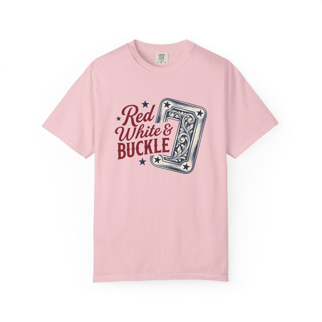 Cowboy Belt Buckle Shirt 4th Of July Rodeo Unisex Gift product image 3