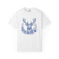 Elk Bloom Shirt Christmas Nature Unisex Gift Wildflower Tee product image 1