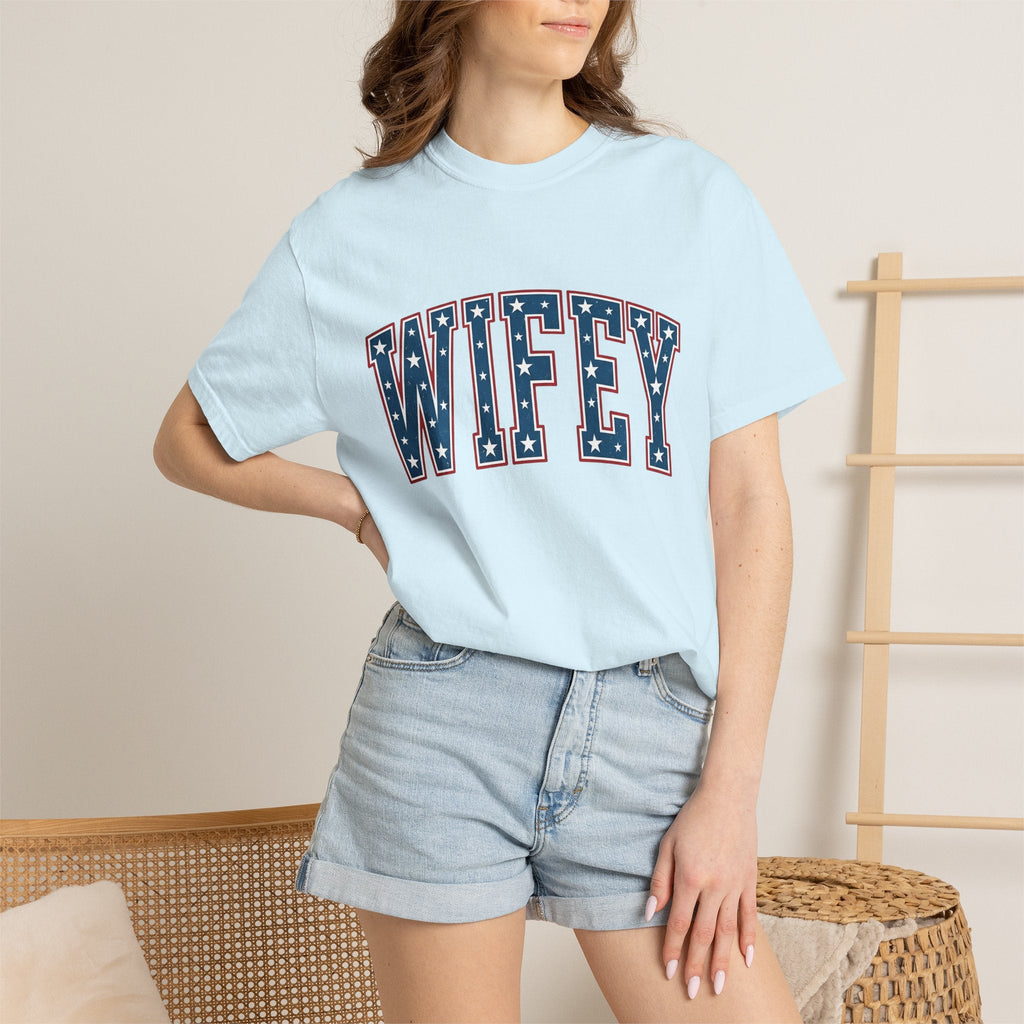 Star Pattern Text Shirt 4th Of July Wedding Gift for Women product image 9