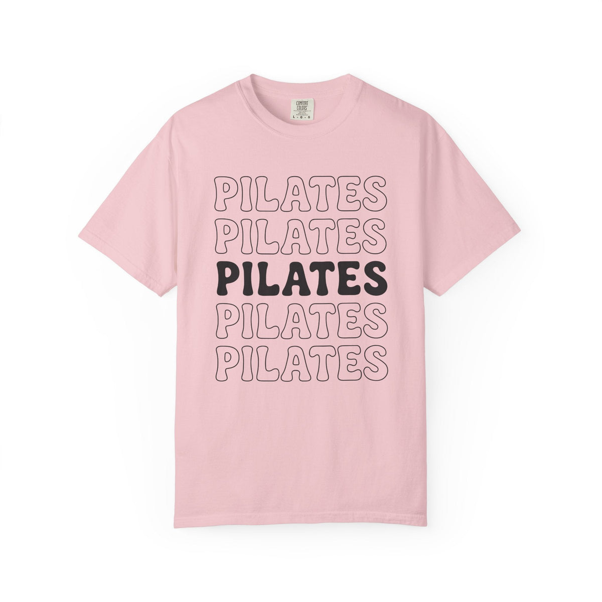 Layered Text Design Shirt Pilates Workout Unisex Gift product image 3