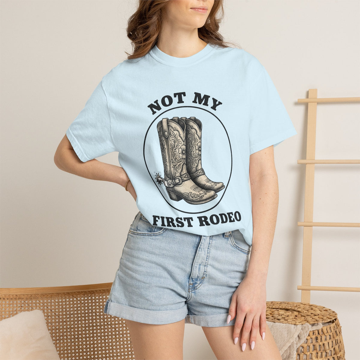 Leather Boots Shirt Cowgirl Rodeo Gift for Women Classic product image 9