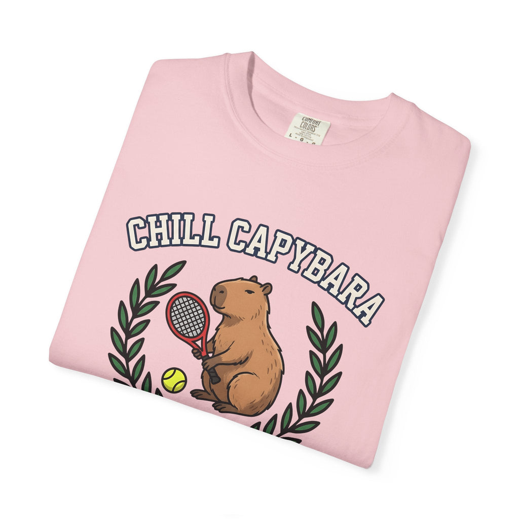 Capybara Tennis Shirt Sports Fauna Unisex Gift Illustration product image 11