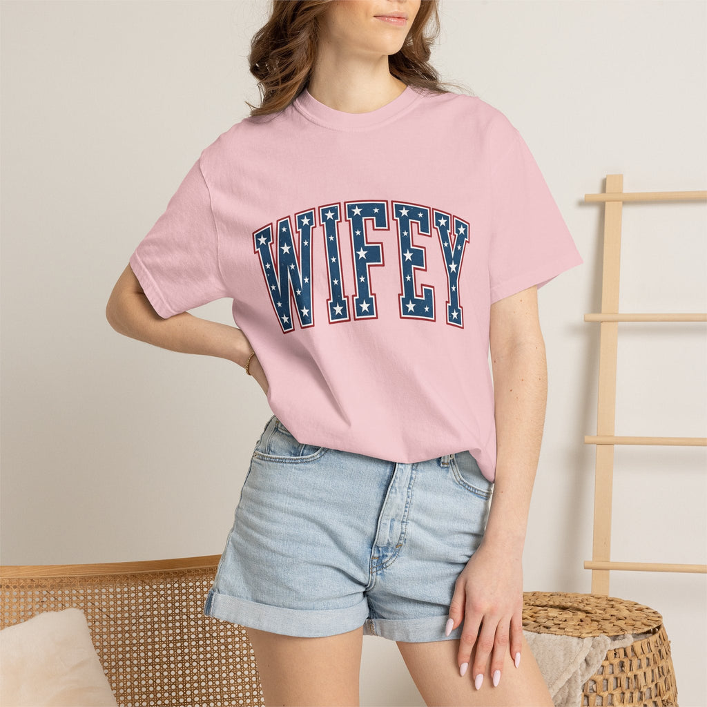 Star Pattern Text Shirt 4th Of July Wedding Gift for Women product image 12