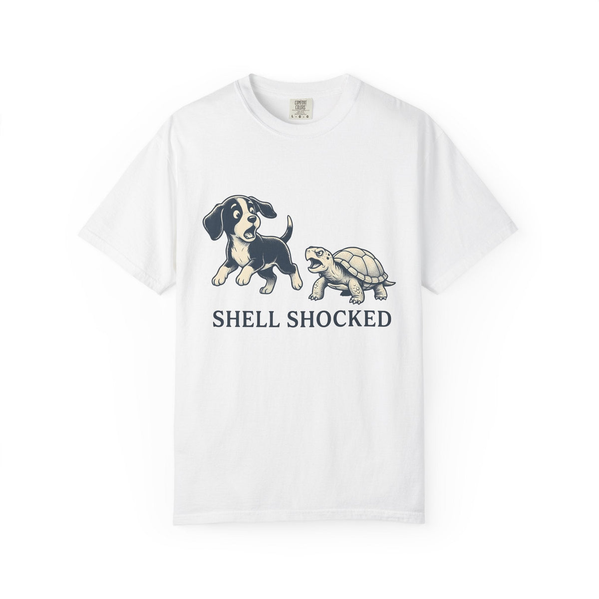 Dog Turtle Art Shirt Wildlife Unisex Gift Classic Tee product image 1