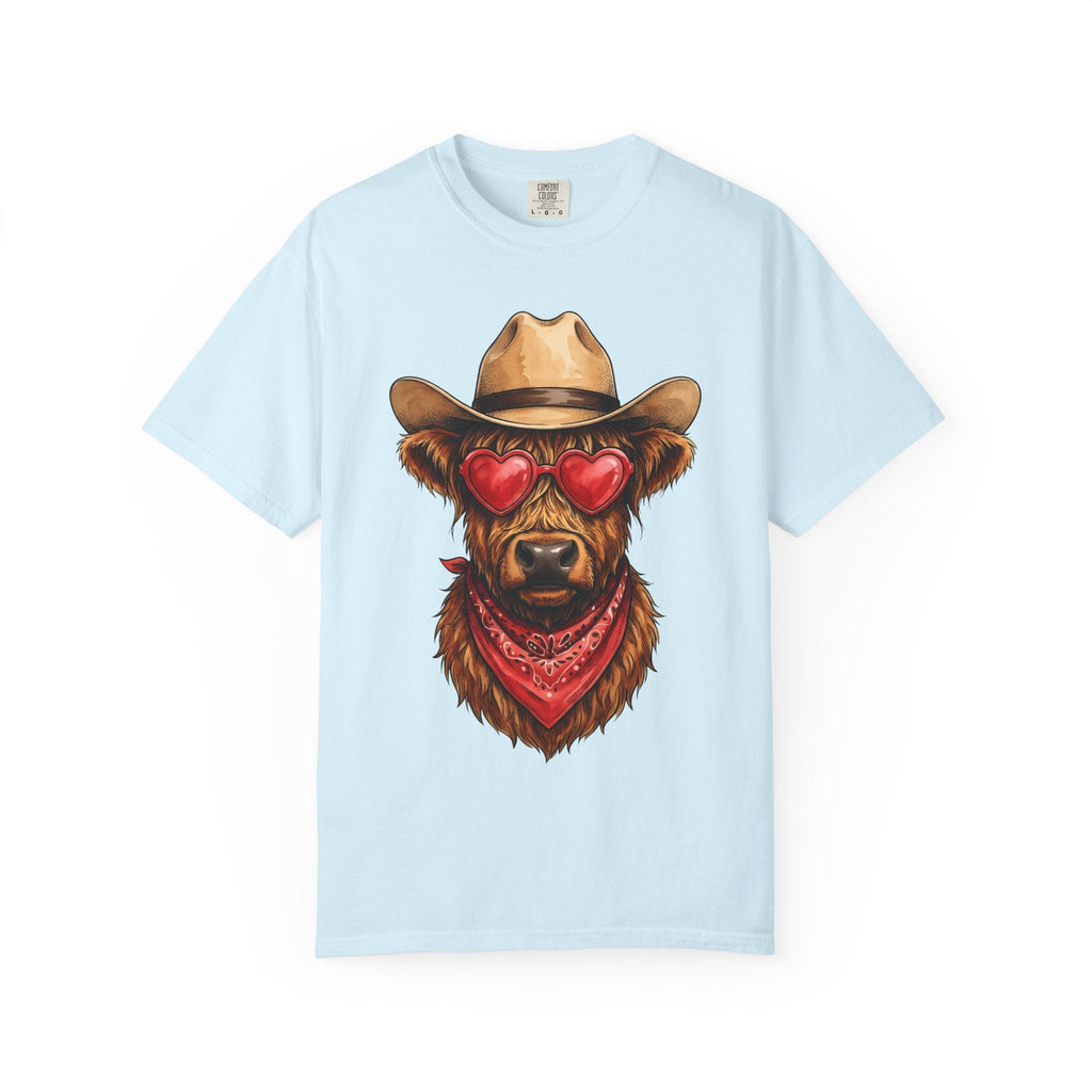 Scottish Cow Shirt Cowgirl Cowboy Gift for Women Bohemian product image 2