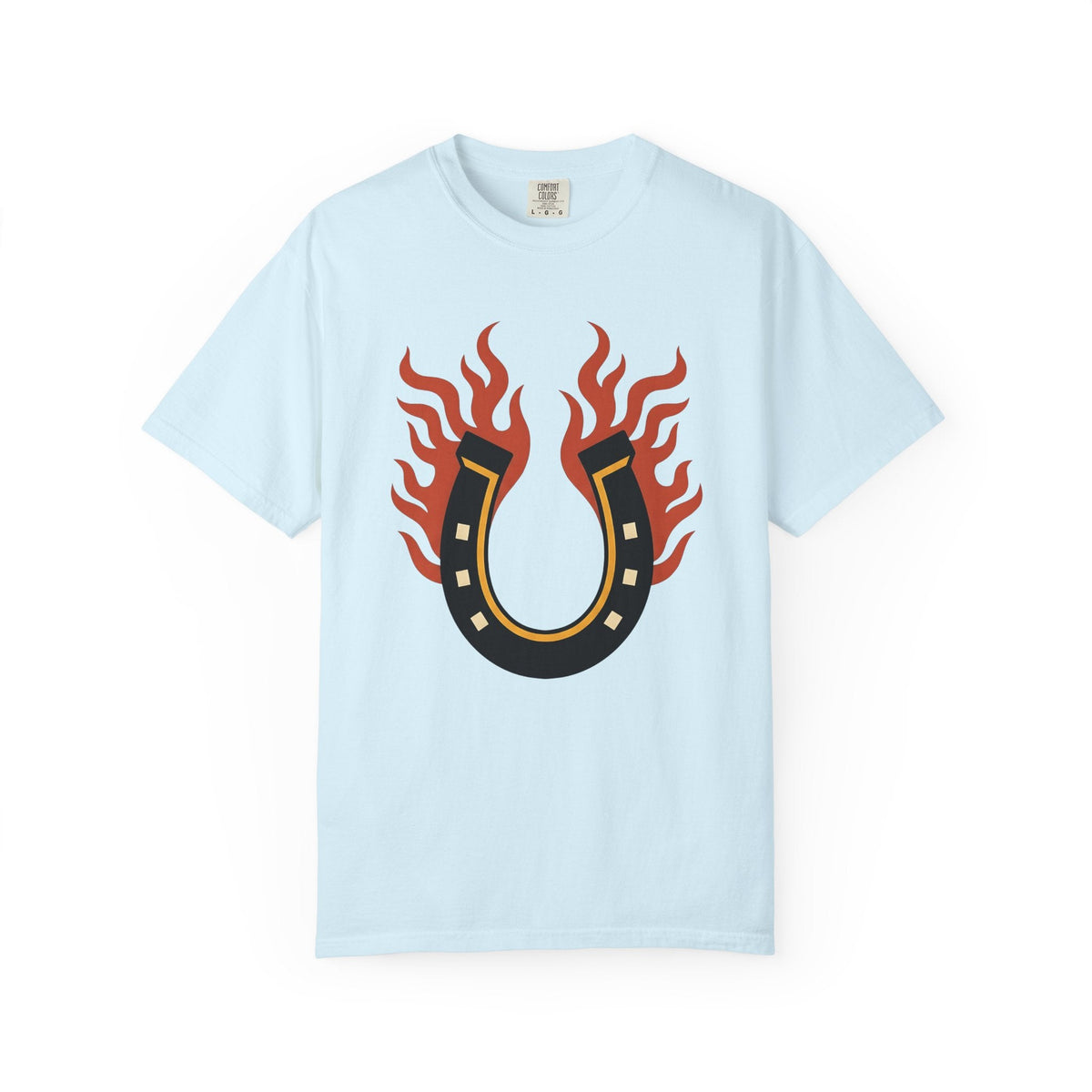 Fiery Horseshoe Shirt St. Valentine's Day Fortune Unisex product image 2