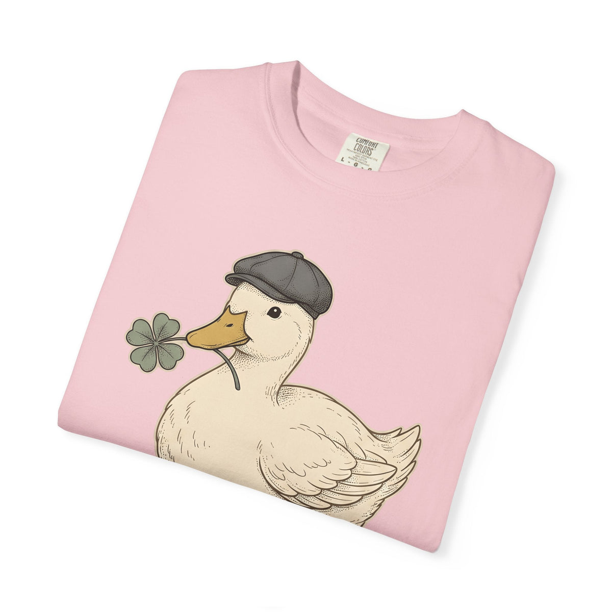 Duck Clover Shirt Holiday Animal Unisex Gift Cute Tee product image 11