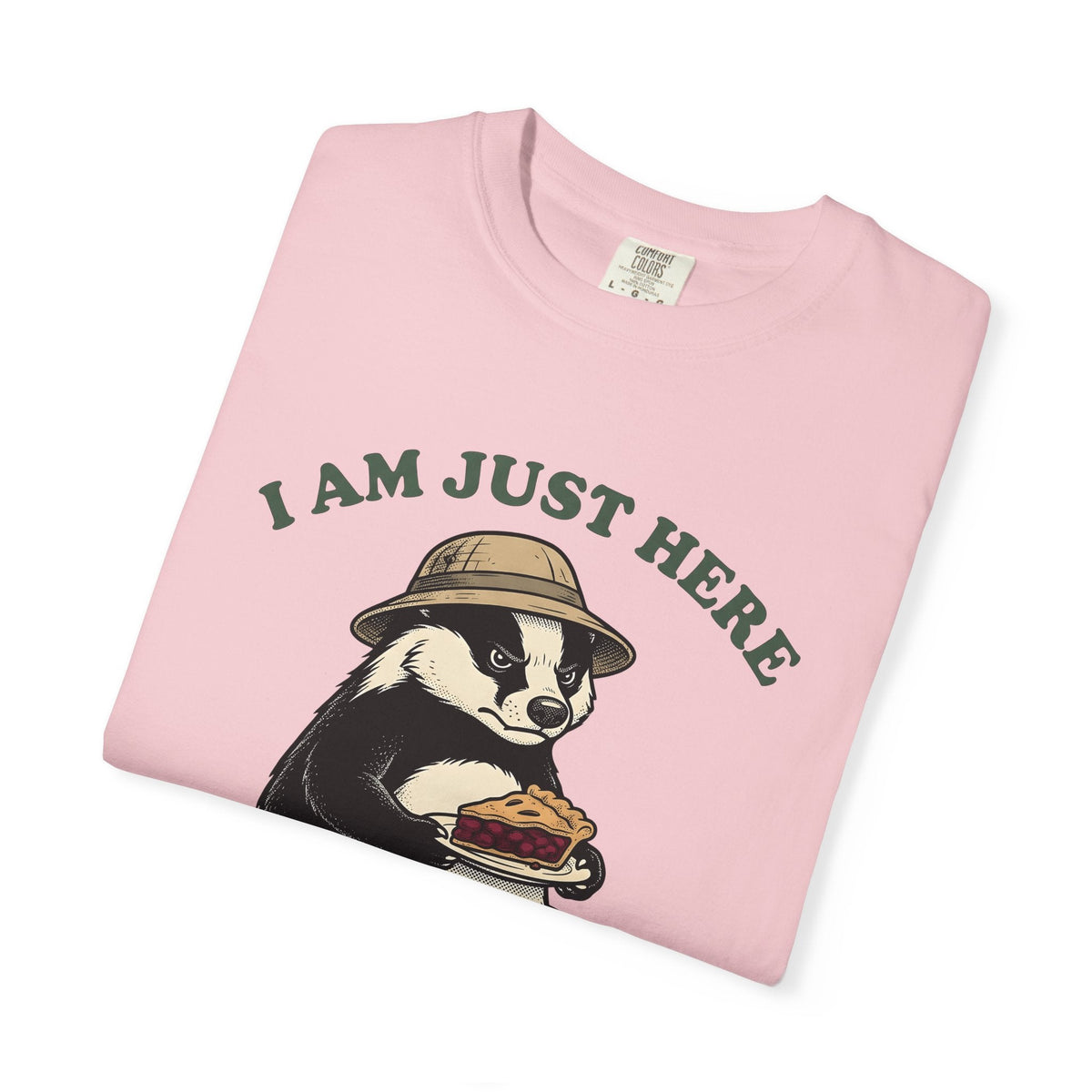 Badger Cake Shirt Desserts Critters Unisex Gift Heritage product image 11