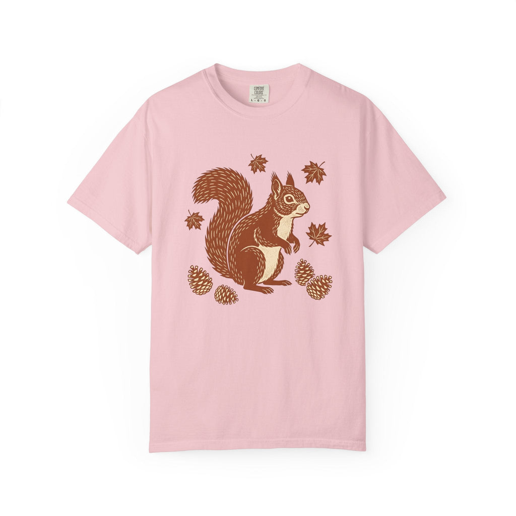 Squirrel Drawing Shirt Animals Nature Unisex Gift Ethnic product image 3