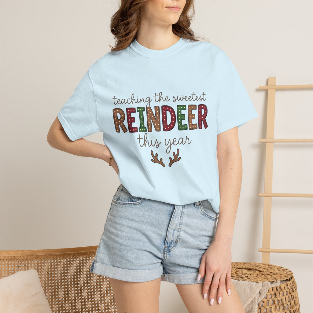 Stag Design Shirt Christmas Classroom Unisex Gift Cartoon product image 9