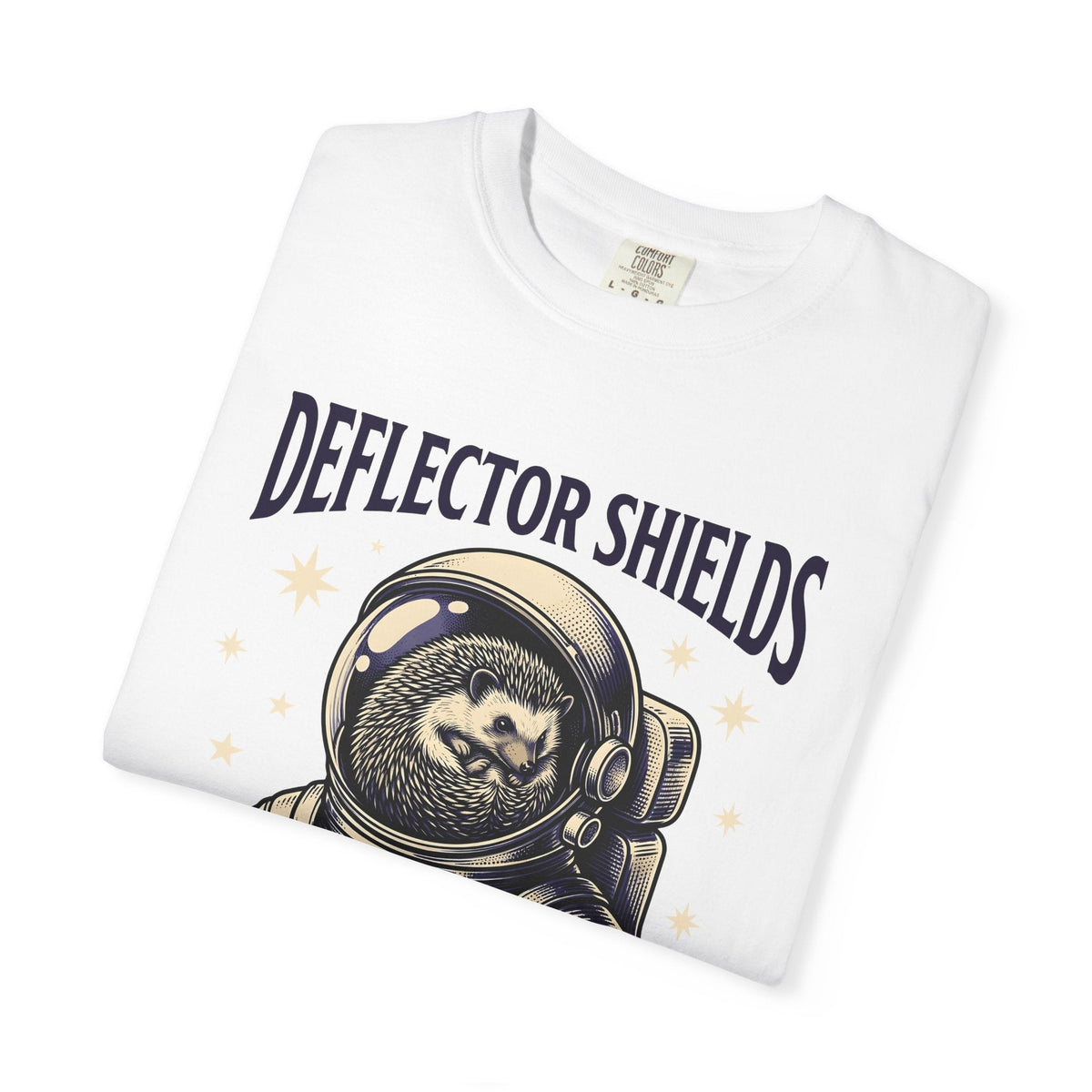 Hedgehog Astronaut Retro T-Shirt – Funny Space Animal product image 5