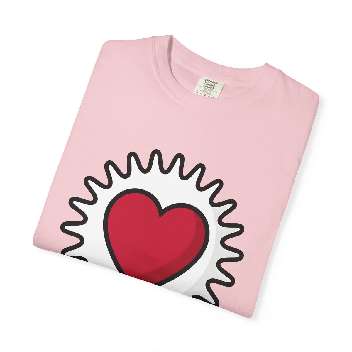 Heart Graphic Shirt Boho Chic Love Unisex Gift Bold Tee product image 11
