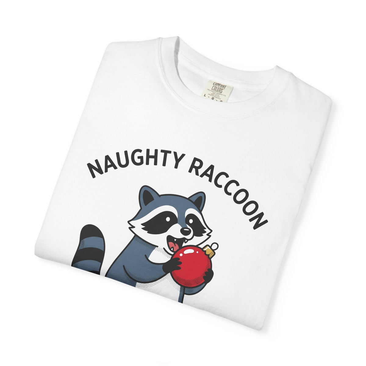 Raccoon Illustration Shirt Funny Wildlife Unisex Gift Comic product image 5