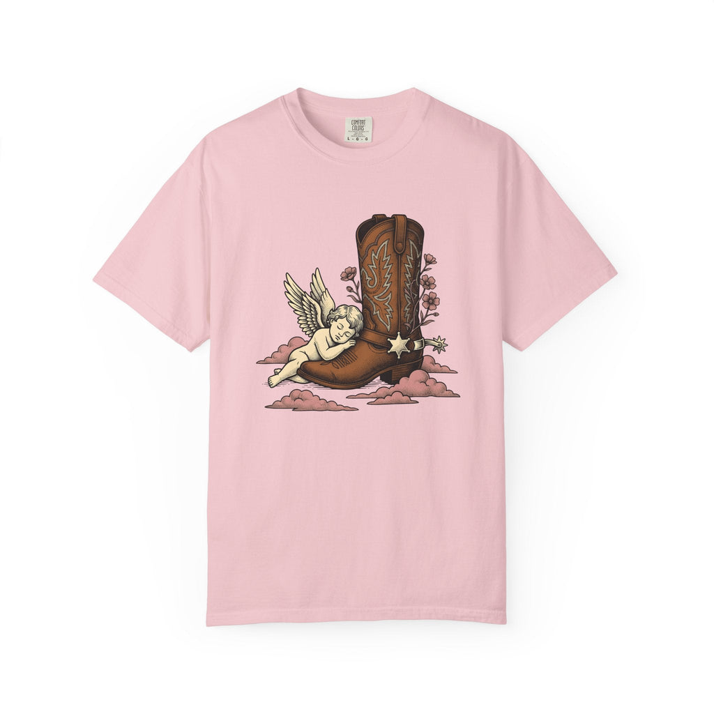 Cowboy Boot Cherub Shirt Valentine Western Unisex Gift product image 3