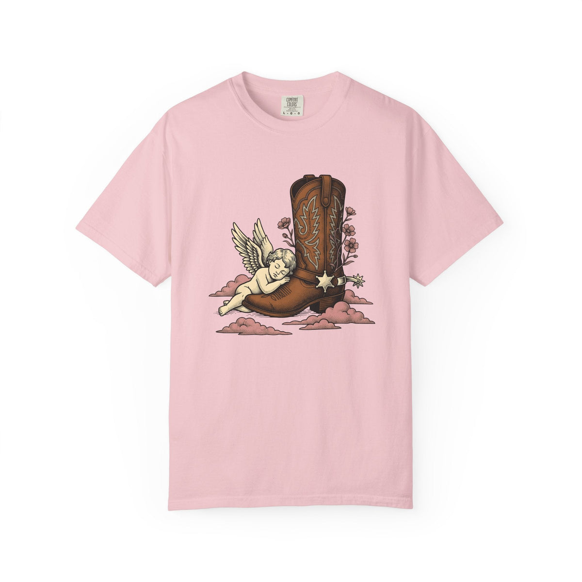 Cowboy Boot Cherub Shirt Valentine Western Unisex Gift product image 3