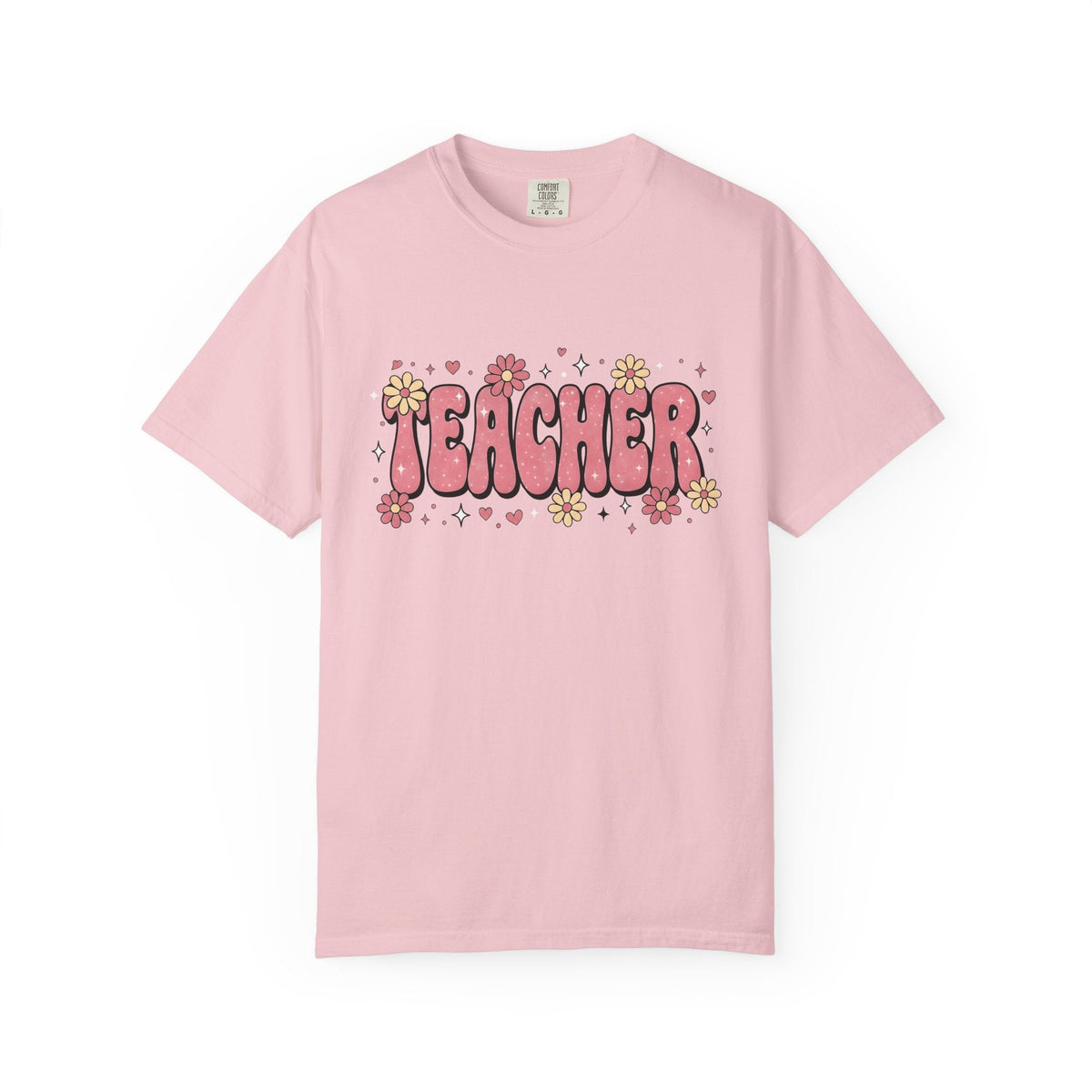 Funky Flowers Shirt Boho Chic School Unisex Gift Pop Art product image 3