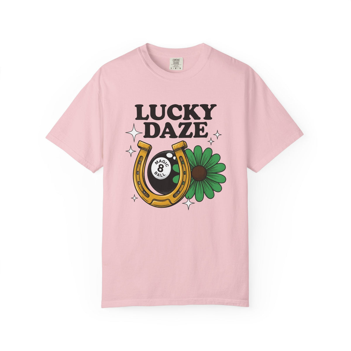Horseshoe Magic Ball Shirt Holiday Charm Unisex Gift Retro product image 3