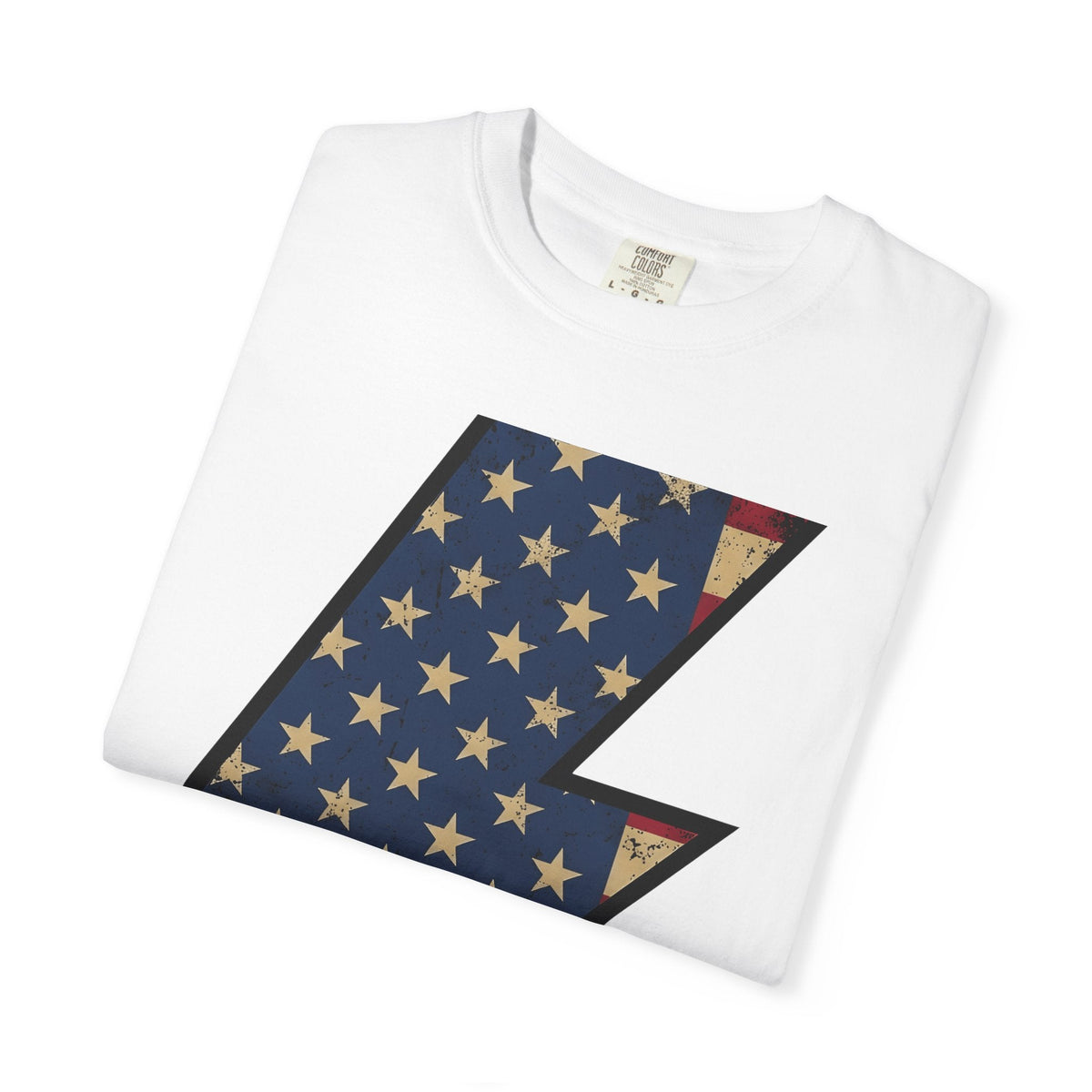 Lightning Strike Shirt America Freedom Unisex Gift Line Art product image 5