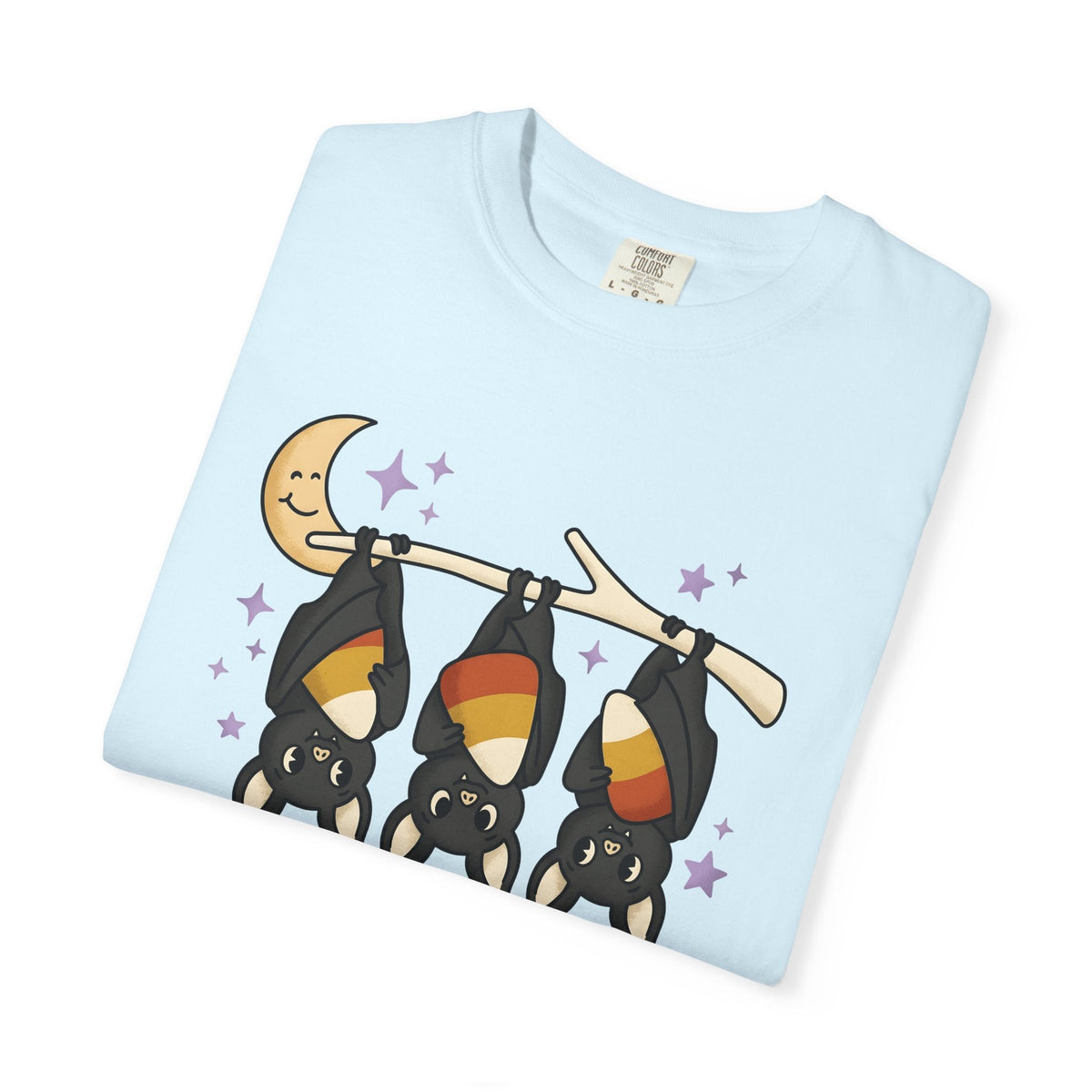 Bat Candy Corn Shirt Halloween Animal Unisex Gift Cute Tee product image 9